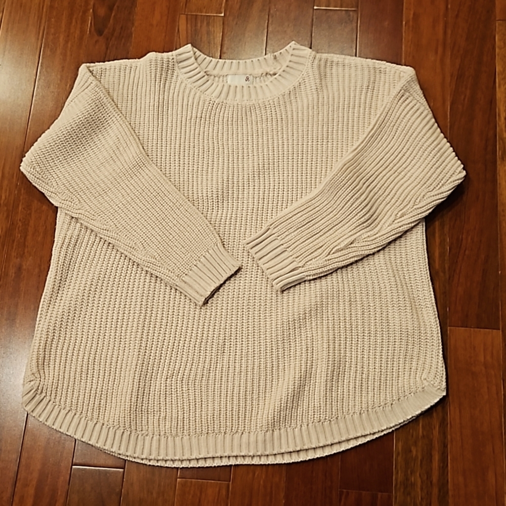 Comfy blush color crew neck sweater size XXL